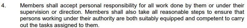 from IET Rules of Conduct